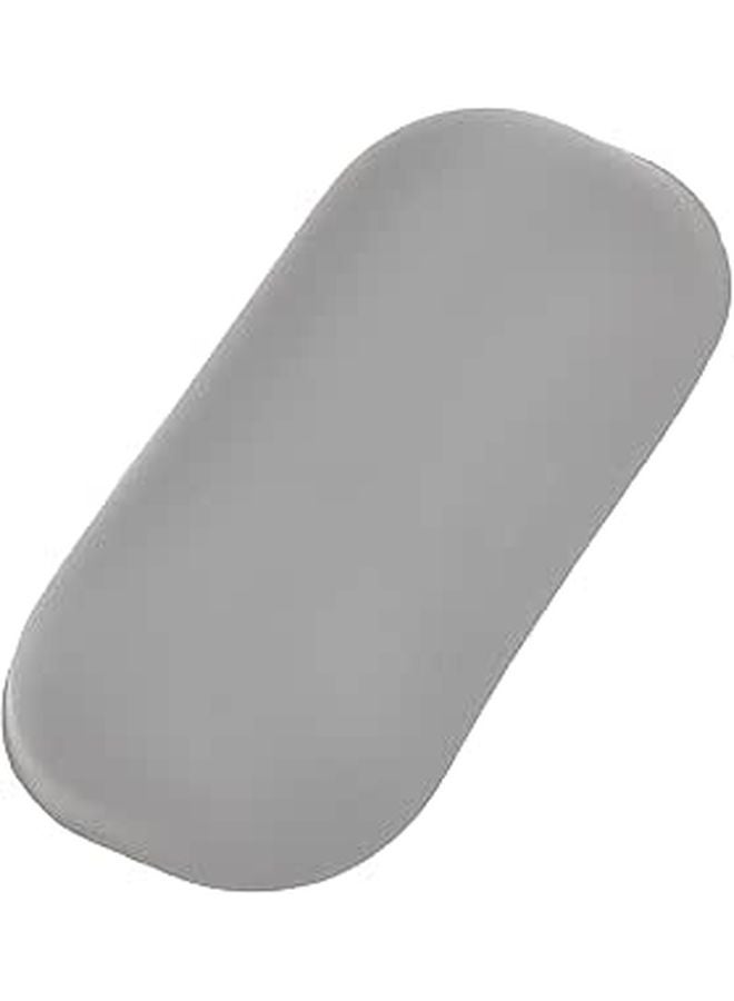 Ergonomic Gray Silicone Wrist Rest Pad for Keyboard and Mouse Non Slip Cushion Support Mat - Image 1