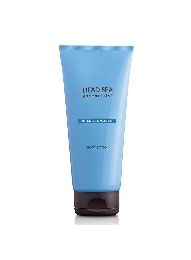 Dead Sea Essentials Hydrating Body Lotion Dry Skin Remedy Vegan Moisturizer Antiaging Treatment Cruelty Free 6.76 Fl Oz 200 Ml - Image 1