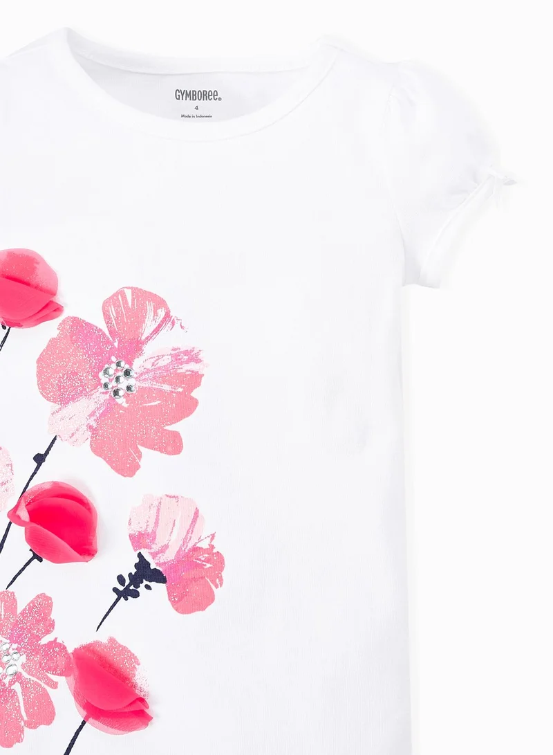 GYMBOREE Sparkle Poppy Tee
