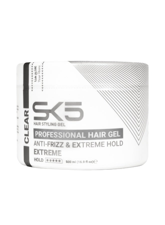 اس كي فايف جل تصفيف الشعر فائق التثبيت شفاف - Image 1