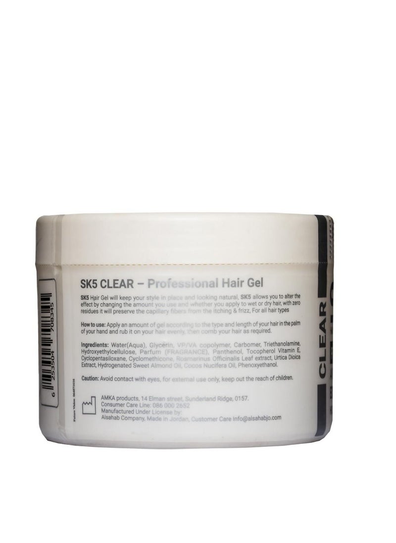 SK5 Ultra Hold Hair Styling Gel Clear  - Image 2