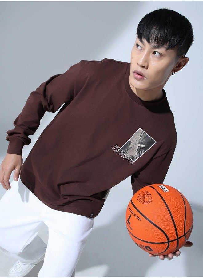 Hubberholme - Brown T-Shirt For Men - Image 1