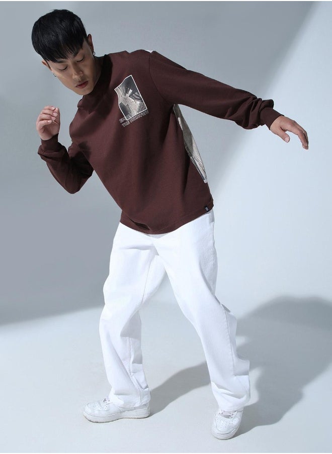 Hubberholme - Brown T-Shirt For Men - Image 1