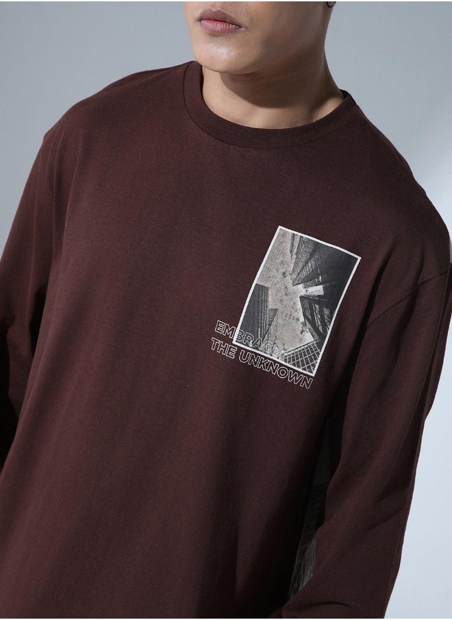 Hubberholme - Brown T-Shirt For Men - Image 1