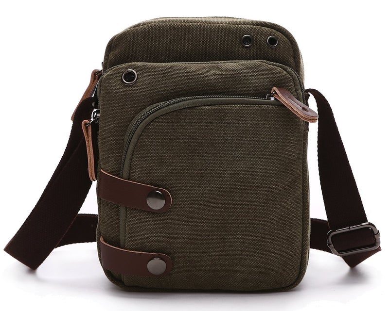 Collsants Mini Crossbody Bags for Women and Men - Small Purses and Handbags - Travel Canvas Shoulder Bags - Image 2