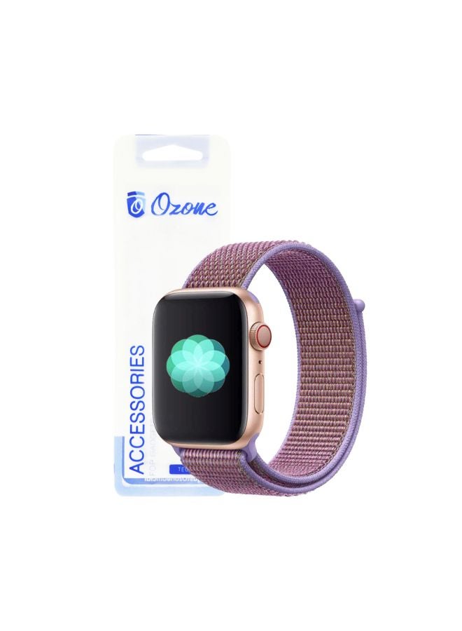 Ozone Replacement Band For Apple Watch Series 1/2/3/4 42mm/44mm Lilac - Image 2