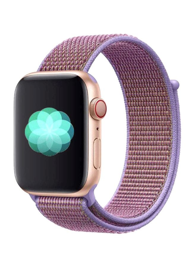 Ozone Replacement Band For Apple Watch Series 1/2/3/4 42mm/44mm Lilac - Image 1