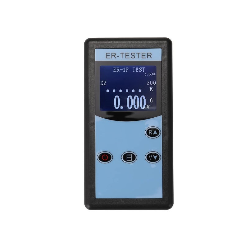 Battery Tester, Internal Resistance Tester Four-Wire Battery Internal Voltage Resistance Testing Tool Handheld Portable Battery Button Tester(Four Wire Rack) - Image 5