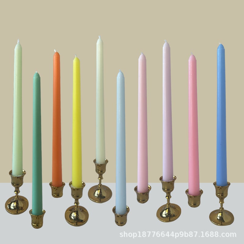 High 30.5Cm/12In Long Rod Tapered Candle Decoration Wedding Candle Smokeless And Tasteless Long Candle - Image 3