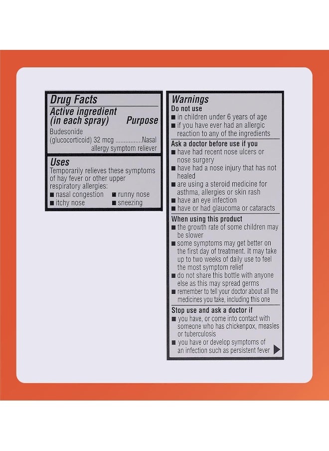 Budesonide Nasal Spray, 32 Mcg Per Spray, 8.43Ml 120 Sprays - pzsku/Z108168DBEEB30D7030A7Z/45/_/1725942238/df080a83-cefc-42b6-8e72-459ff1609c5d