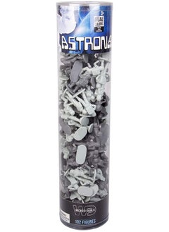 SCS Direct Space & Astronaut Action Figure Toy Playset- 100+ Pcs with 11 Unique Characters- Astronauts, Asteroids, Rockets, & More- Great for Party Favors, Decorations, Dioramas, Stocking Stuffers, & Xmas Gifts  - Image 4