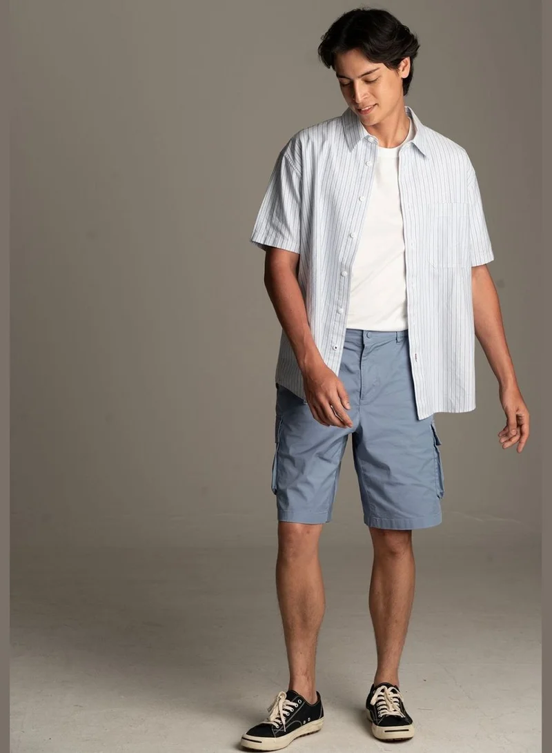 GIORDANO Men's Relaxed Fit Cargo Shorts