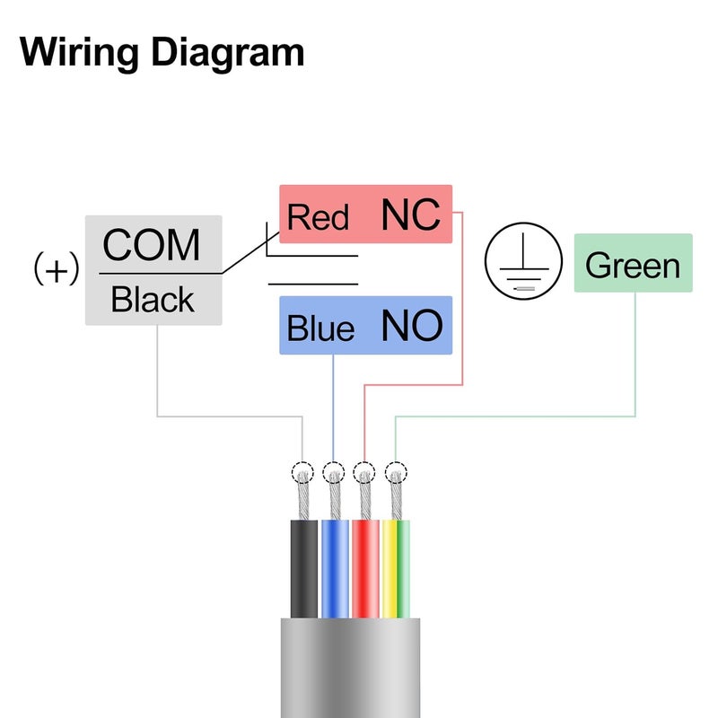 Baomain BM-3104 Limit Switch, TZ-3104 Roller Lever Plunger, Momentary SPDT 1NO+1NC IP67 Waterproof - Image 3