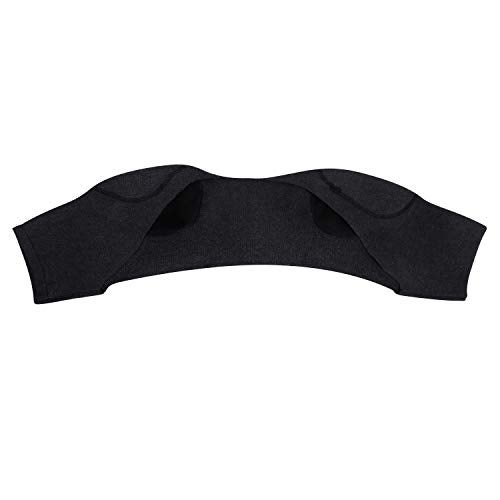 ITODA Knitted Double Shoulder Warm Compression Sleeve Wrap Recovery Office Home Knit Cashmere Guard for Rotator Cuff Shoulder Chronic Tendonitis Pain Relief - Image 2