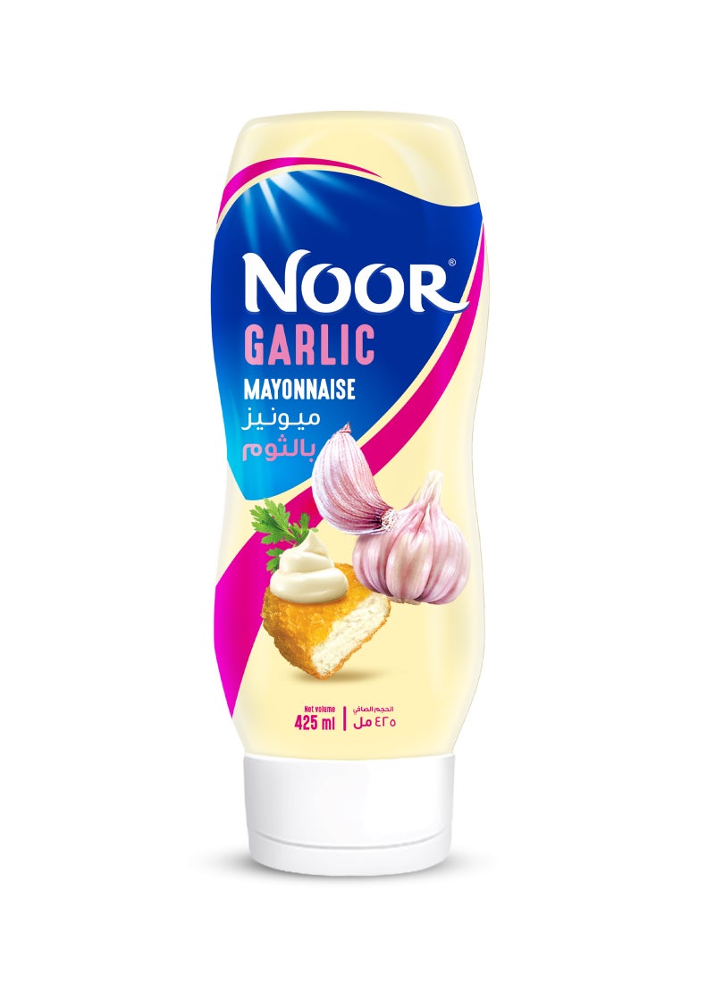 Noor Garlic Mayonnaise 425ml - Image 1