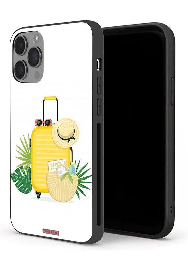 Tolwak Apple iPhone 14 Pro Protective Case Summer Digital Art - Image 1
