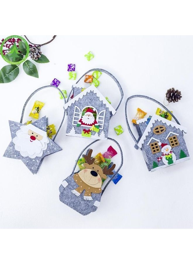 NIBEMINENT 2-Piece Creative Mini Candy Decoration Gift Bag Multicolour - Image 2