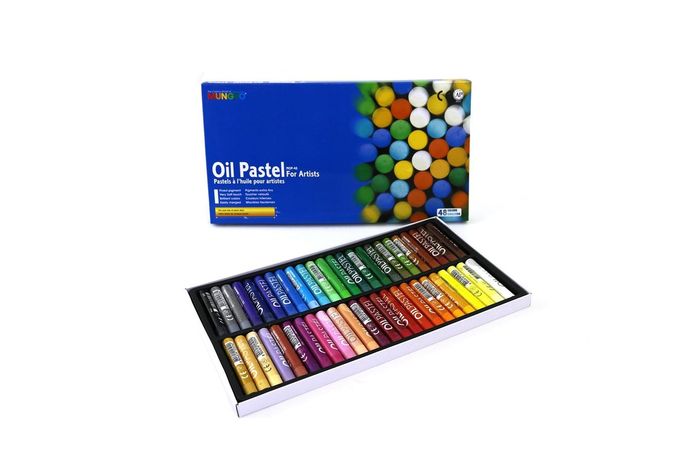 Mungyo Oil Pastels In Assorted Colours 11 X 70 Mm (Pack Of 48) - Image 3