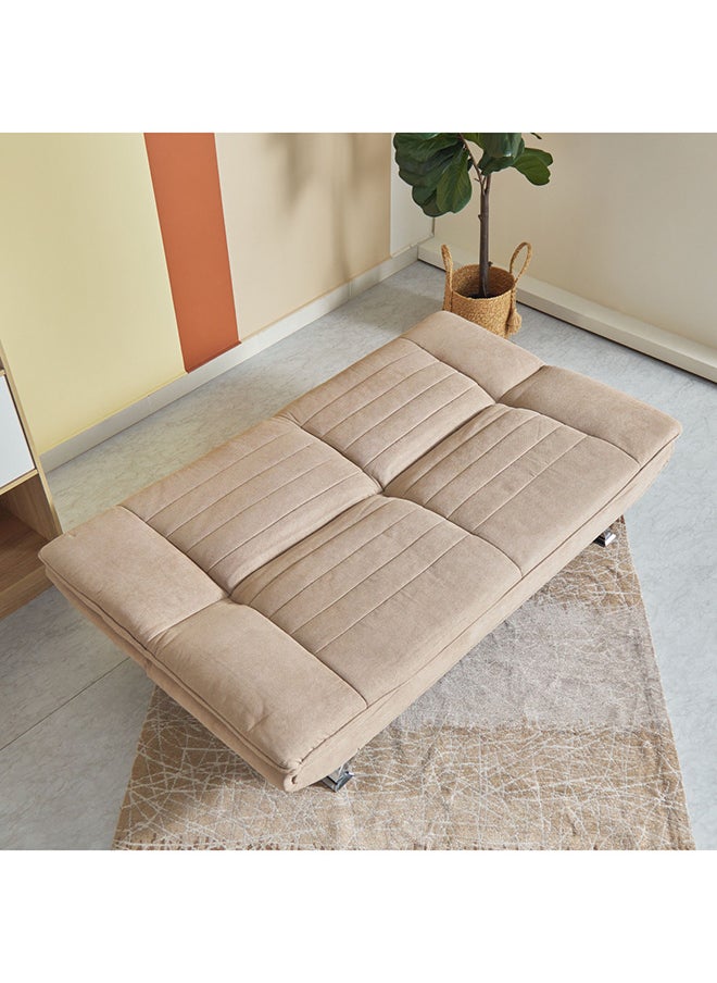 Home Box - Joyfull 3-Seater Beige Sofa Bed 88 x 83 x 183 cm - Image 1