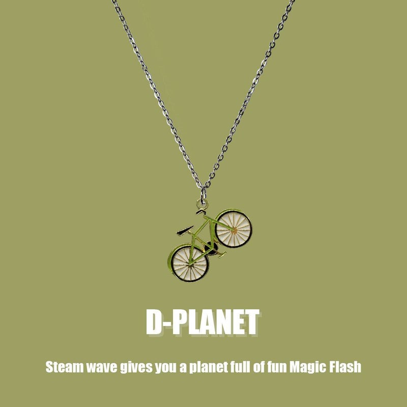 قلادة دراجة هوائية ريترو من DPLANET - تصميم كوري فريد - Image 2