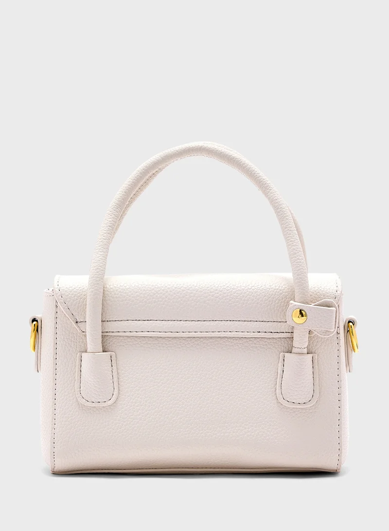 ELLA Minimalistic Satchel Bag With Wide Long Strap