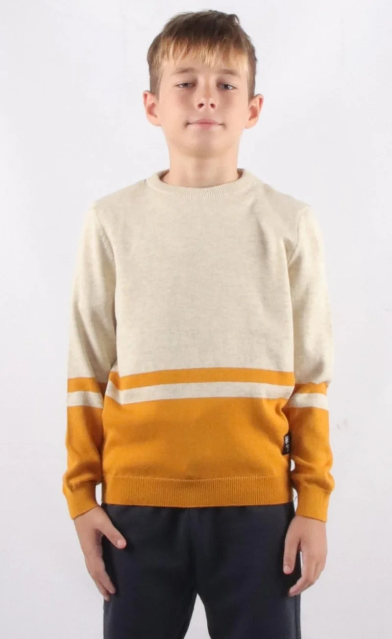 Alexander Gardi Crew Neck Kids Knitwear Sweater (C21-18668)