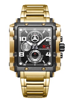T5 Men's Chronograph Square Dial Stainless steel Watch