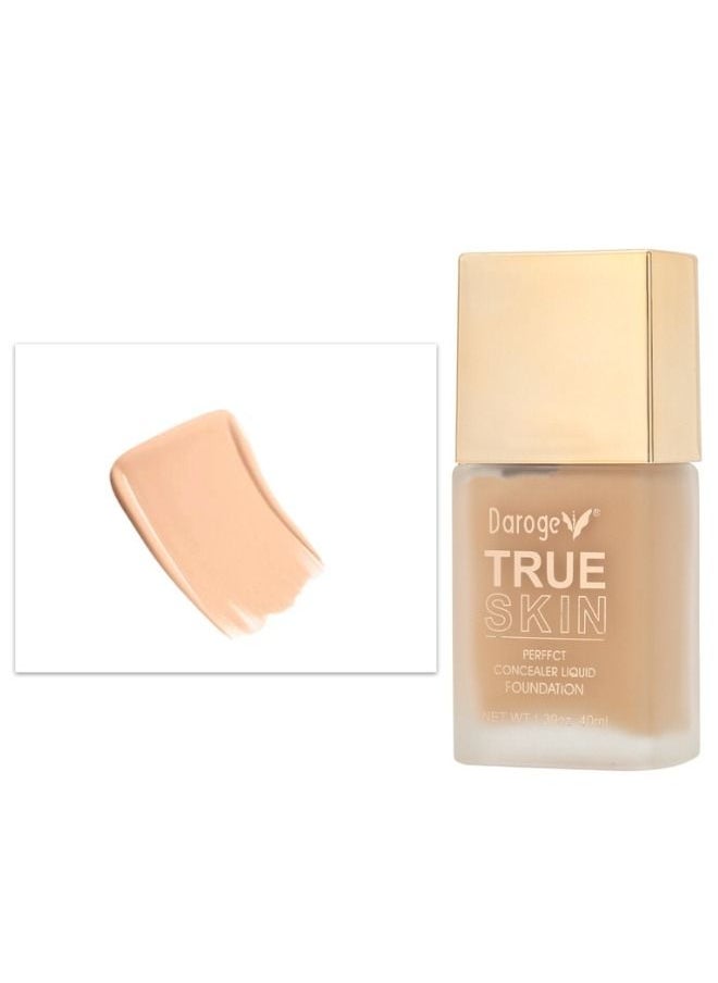 daroge Matte Liquid Makeup Foundation Deep Peach 40 ML  - Image 1