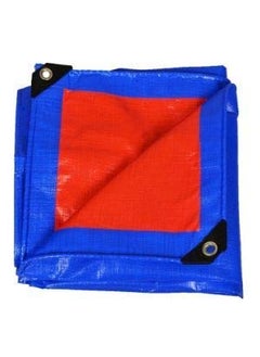 Fashion Senora FASHION SENORA OrangeBlue Waterproof Strong Heavy Duty Plastic Size Tarpaulin 15x18 Sun and Rain Protection  - Image 1