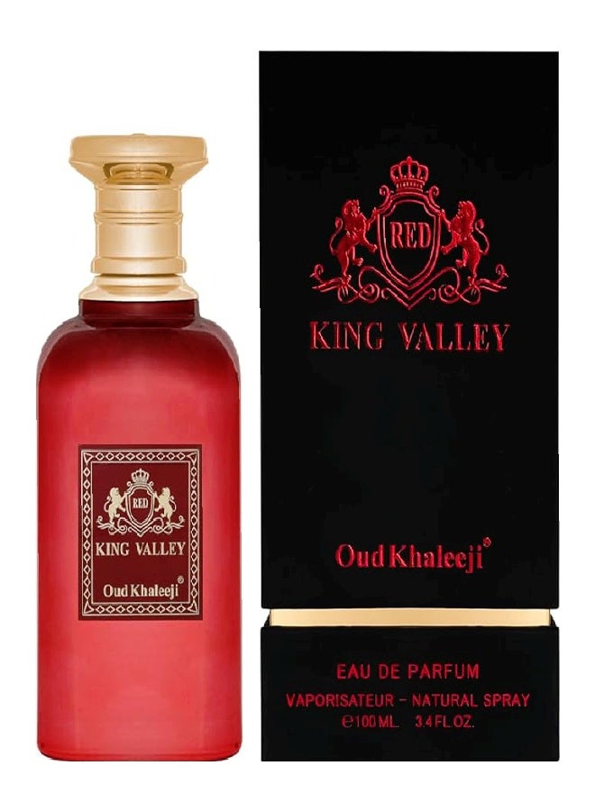 Oud Khaleeji King Valley Red – Oud Khaleeji Eau de Parfum (100 ml) - Image 1