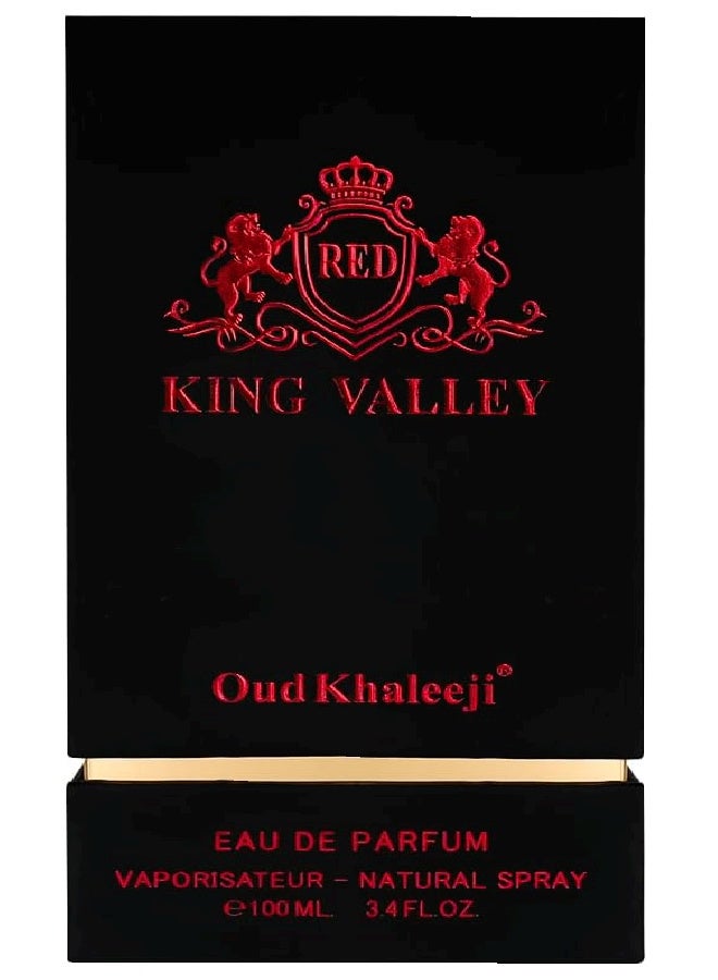 Oud Khaleeji King Valley Red – Oud Khaleeji Eau de Parfum (100 ml) - Image 3