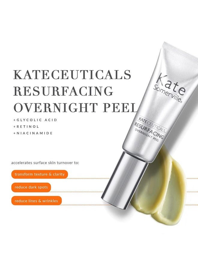 Kate Somerville KateCeuticals Resurfacing Overnight Peel | Clinic-Grade Face Peel | Powerful Anti-Aging Treatment | 1 Fl Oz - Image 4