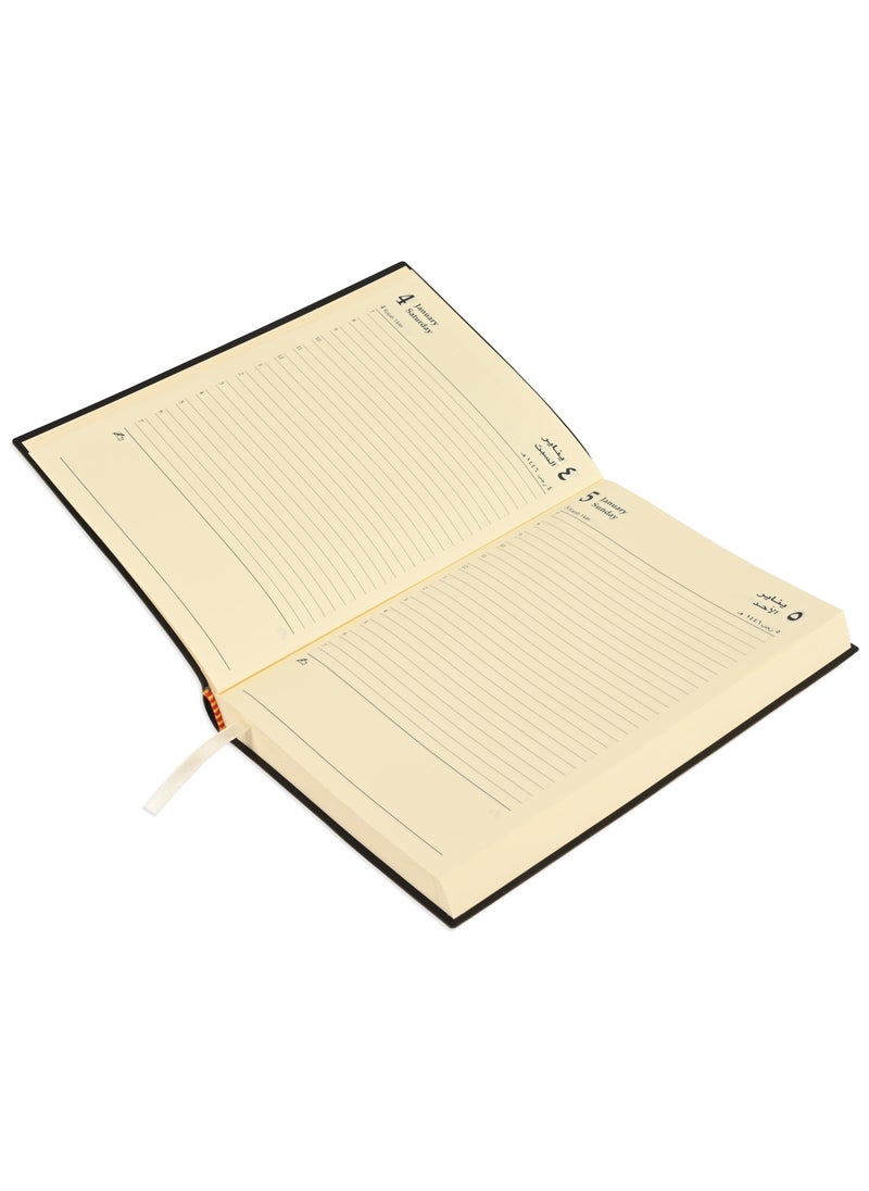 FIS FIS Flexible Diary 2025 (Arabic/English) A5, Cream - FSDI131AE25CR  - Image 2