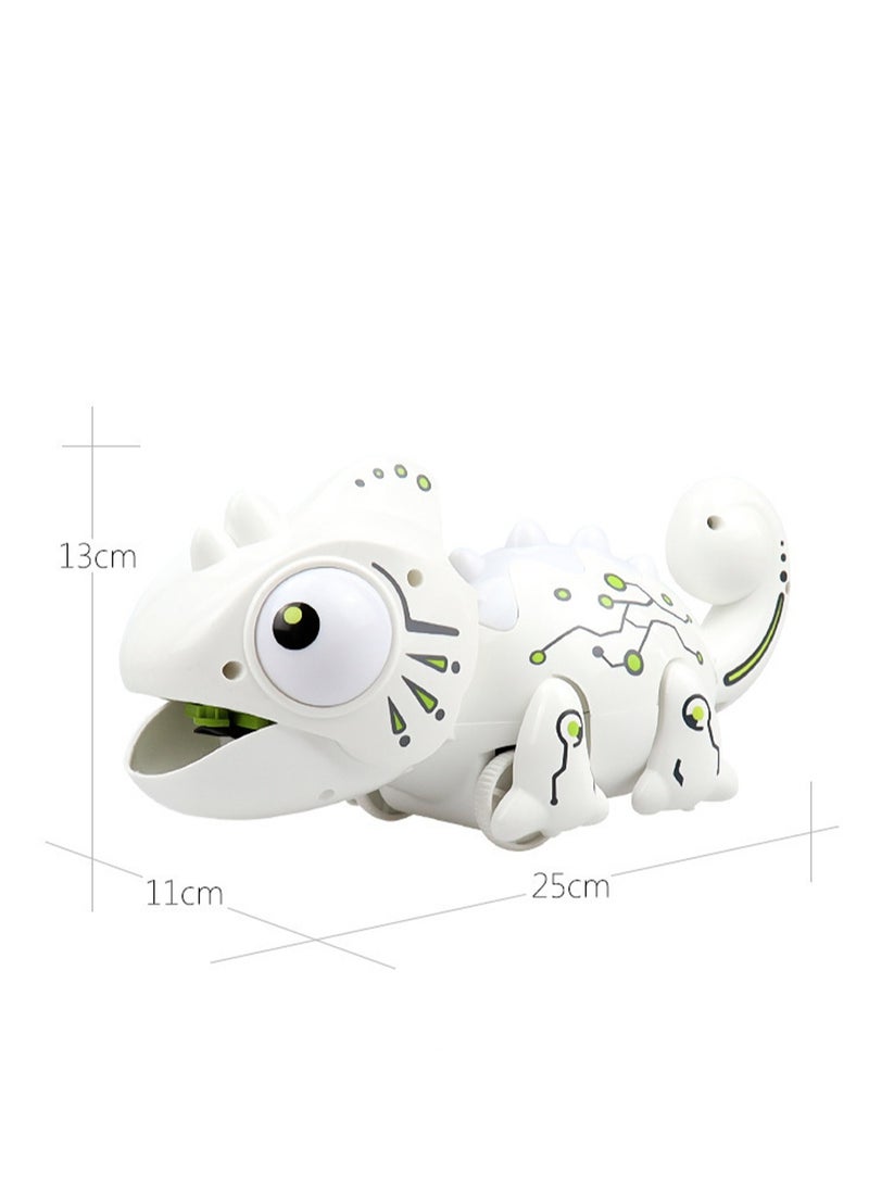 Remote Control Chameleon Children's Creative Pet Insect Catcher Cool Light Music Machine Dragon Electric Remote Control Toy - Image 2