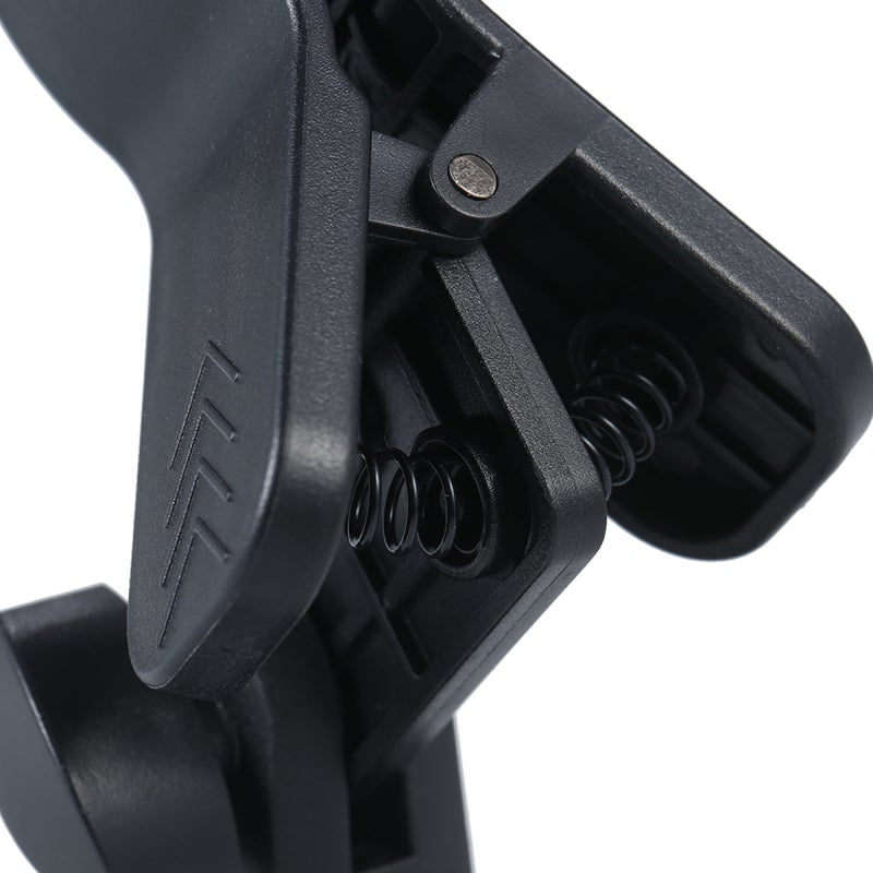 Black Mic Clip With Lock Knob for Angle Adjustment - Sturdy Portable Microphone Bracket for Live Streaming Singing Recording - Image 4