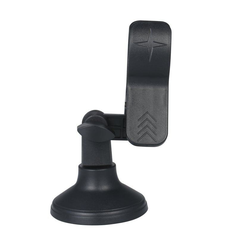 Black Mic Clip With Lock Knob for Angle Adjustment - Sturdy Portable Microphone Bracket for Live Streaming Singing Recording - Image 2