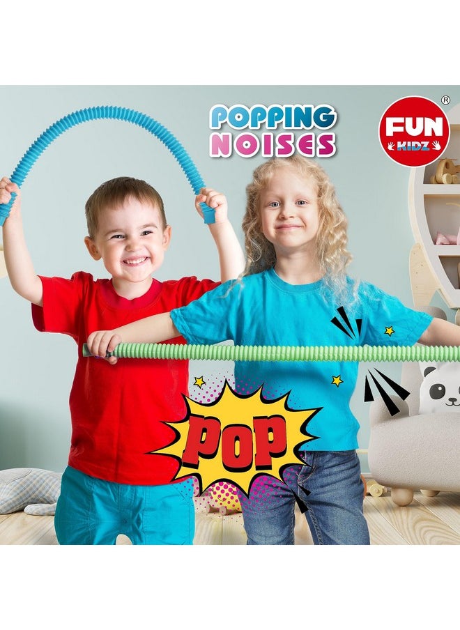 Jumbo & Mini Pop Tubes Toddler Fidget Toys Funkidz 21Pack Expandable Stretchy Pipe Sensory Tubes Stocking Stuffers For Kids Learning Gifts Playing Fun For All Ages - pzsku/Z1082DF497146178981CAZ/45/_/1720004706/97de7bdd-2aaa-4ab1-846c-17066f275dd9