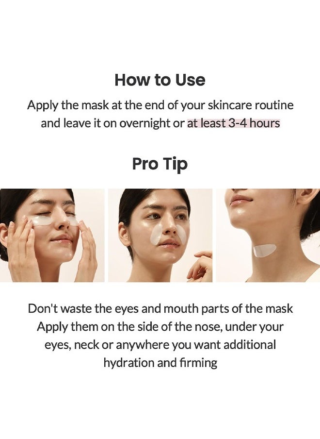 BIODANCE - BIODANCE Bio-Collagen Real Deep Mask, Hydrating Overnight Mask, Pore Minimizing, Elasticity Improvement, 34g x4ea - Image 1