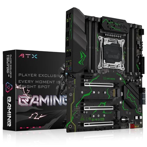 MACHINIST LGA 2011-3 Motherboard, Intel X99 (Intel 5th/6th Gen) Server Motherboard (ATX, PCIe 3.0, DDR4, NVME/SATA M.2, One-Key Boot/Restart, SATA 6Gb/s) for Xeon E5 V3/V4, Core i7 Series MR9S - Image 1