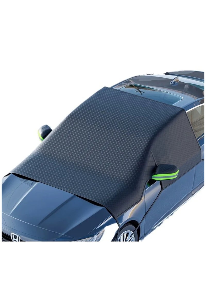 Space Oxford Fabric Car Sun Shade Front Shield and Side windows, UV Protection, Anti-sun, Anti-frost and Anti-snow - Image 1