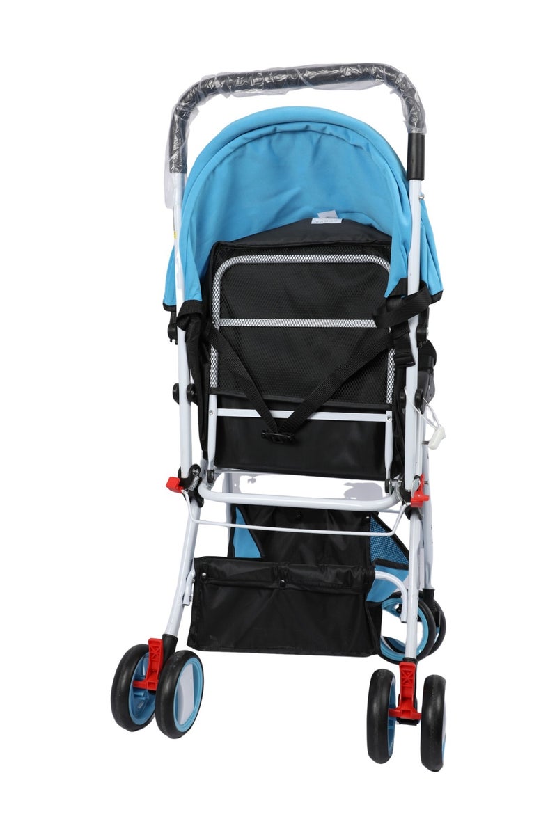 Lightweight stroller in sky blue - practical and safe design for everyday transport - Image 4