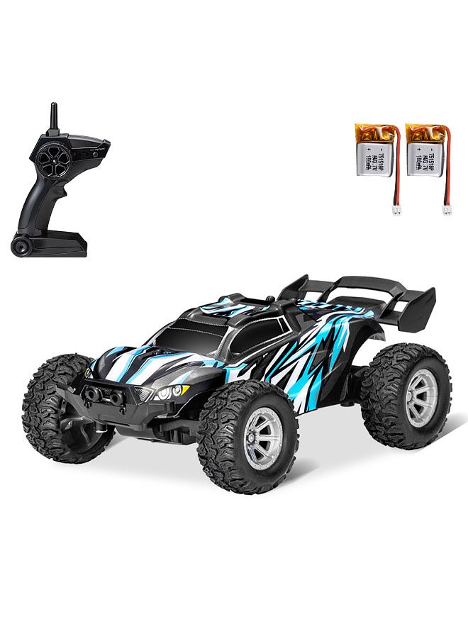 Generic - S658 RC Cars Mini Remote Control Car for Kids 2.4GHz 1:32 RC Car with LED Light 20KM/H High Speed Racing Car with 2 Battery - Image 1