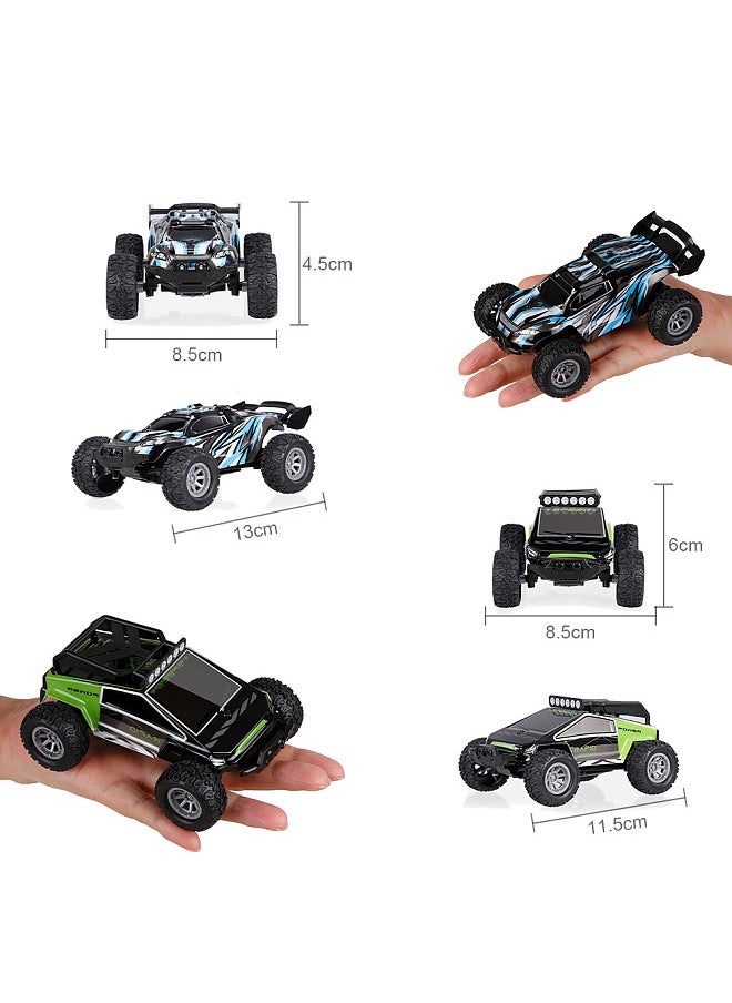 Generic - S658 RC Cars Mini Remote Control Car for Kids 2.4GHz 1:32 RC Car with LED Light 20KM/H High Speed Racing Car with 2 Battery - Image 1