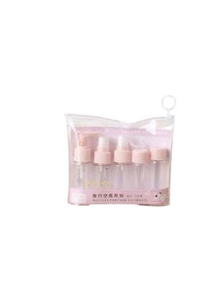 Generic 5 Piece Travel Organizer Set Practical and Elegant Design High Quality Material M (Pink)  - Image 1