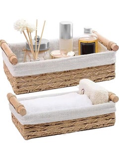 Basket Boho Decor Basket for Organizing Countertop Woven Decor Basket Toilet Paper Basket Top Shelf Basket with Handle Bathroom Decor Bedroom Nursery Living Room Entry - pzsku/Z1083964A8F90E26B16D9Z/45/_/1723186340/f396d438-ac23-4319-b87a-8b72e304d1b6