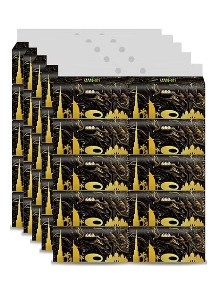 keke Pack of 50 Premium Quality New Technology Facial Tissue 100% Raw Wood Pulp 220 Sheet X 3 Ply - Image 1