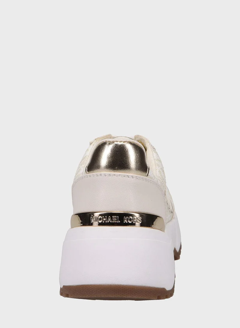 Michael Kors Youth Cosmo Maddy Low Top Lace Up Sneakers