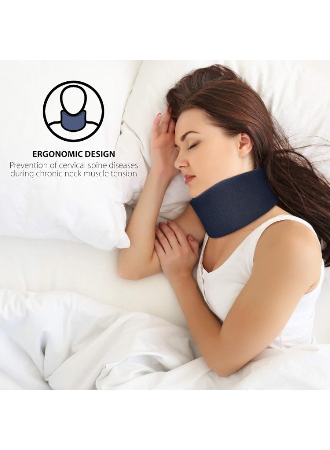 دعامة عنق طبية قابلة للتعديل – قماش ناعم لدعم الرقبة وتخفيف الألم – مناسبة للاستخدام اليومي وإعادة التأهيل - Image 4