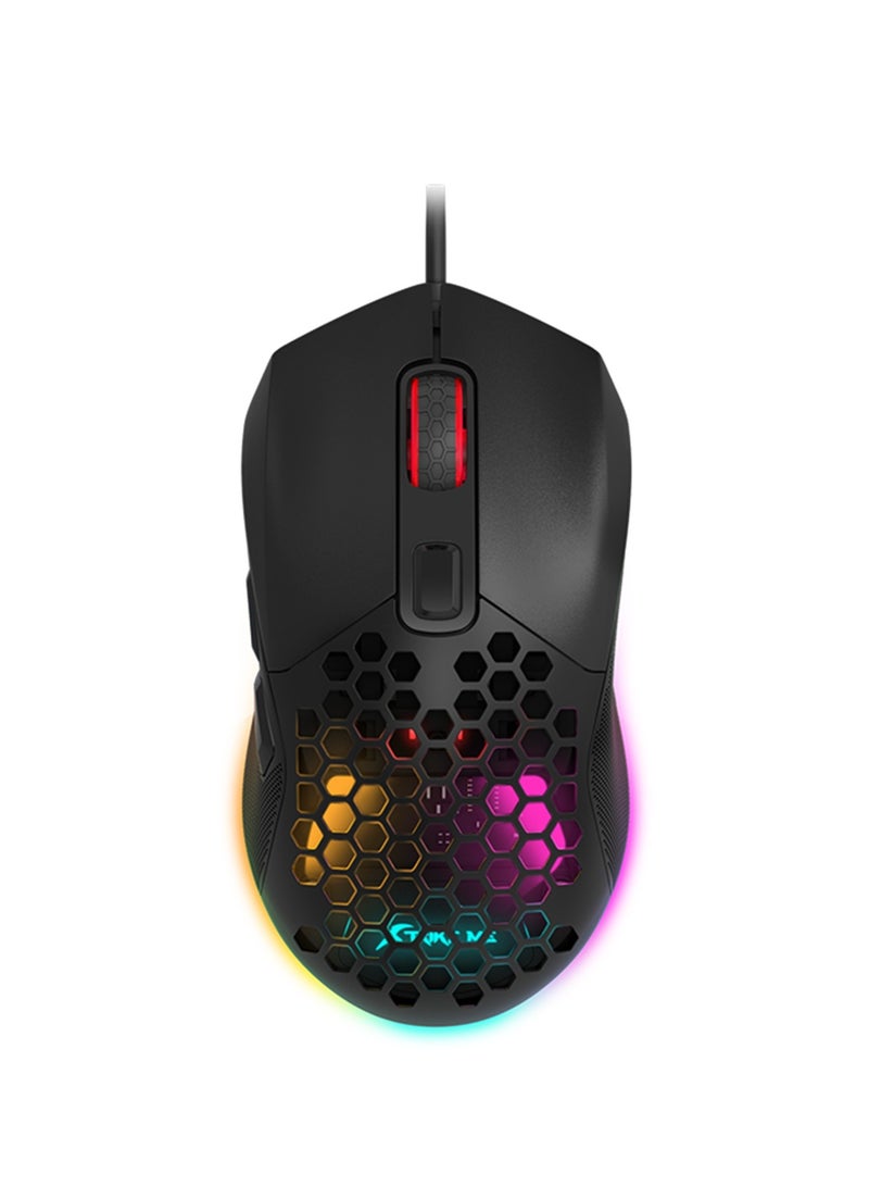XTRIKE ME GM-316 Wired Gaming Mouse With Detachable Top Covers - Image 4