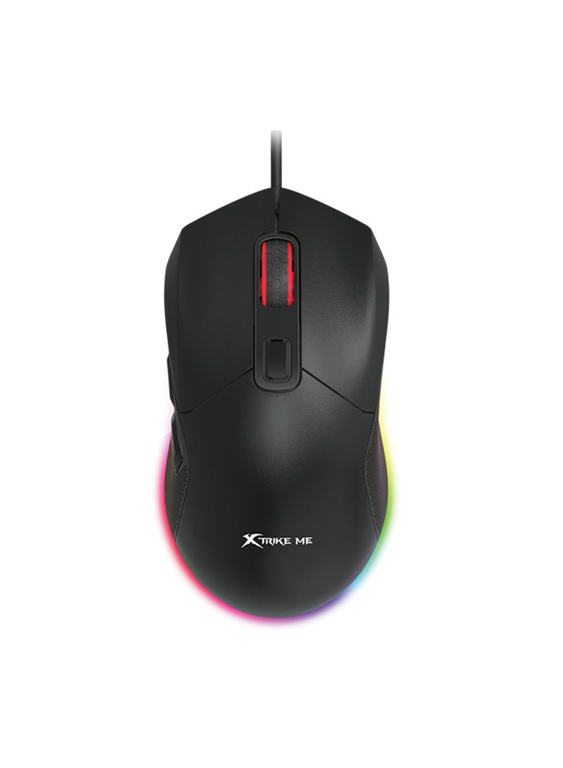 XTRIKE ME GM-316 Wired Gaming Mouse With Detachable Top Covers - Image 3